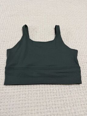 Nike Zenvy Rib Women's Light-Support Padded Longline Sports Bra.  Medium.